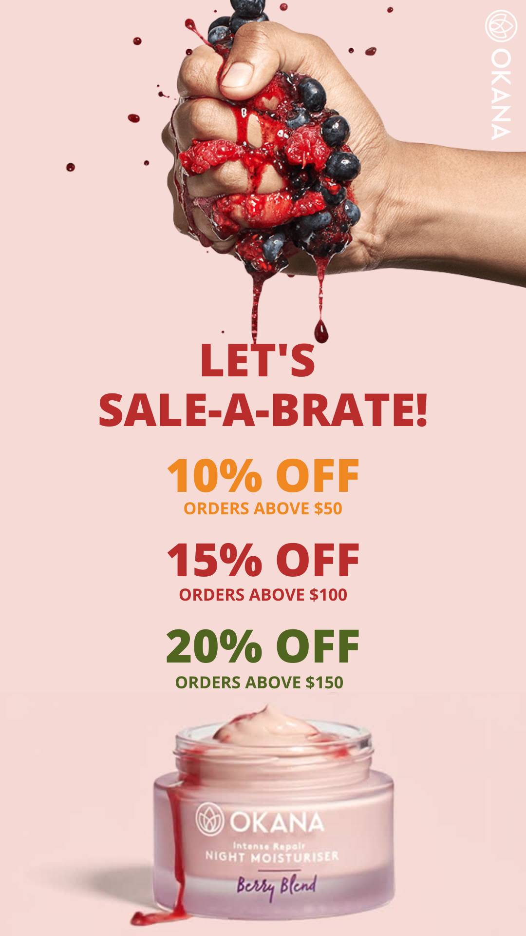 20% off at OKANA